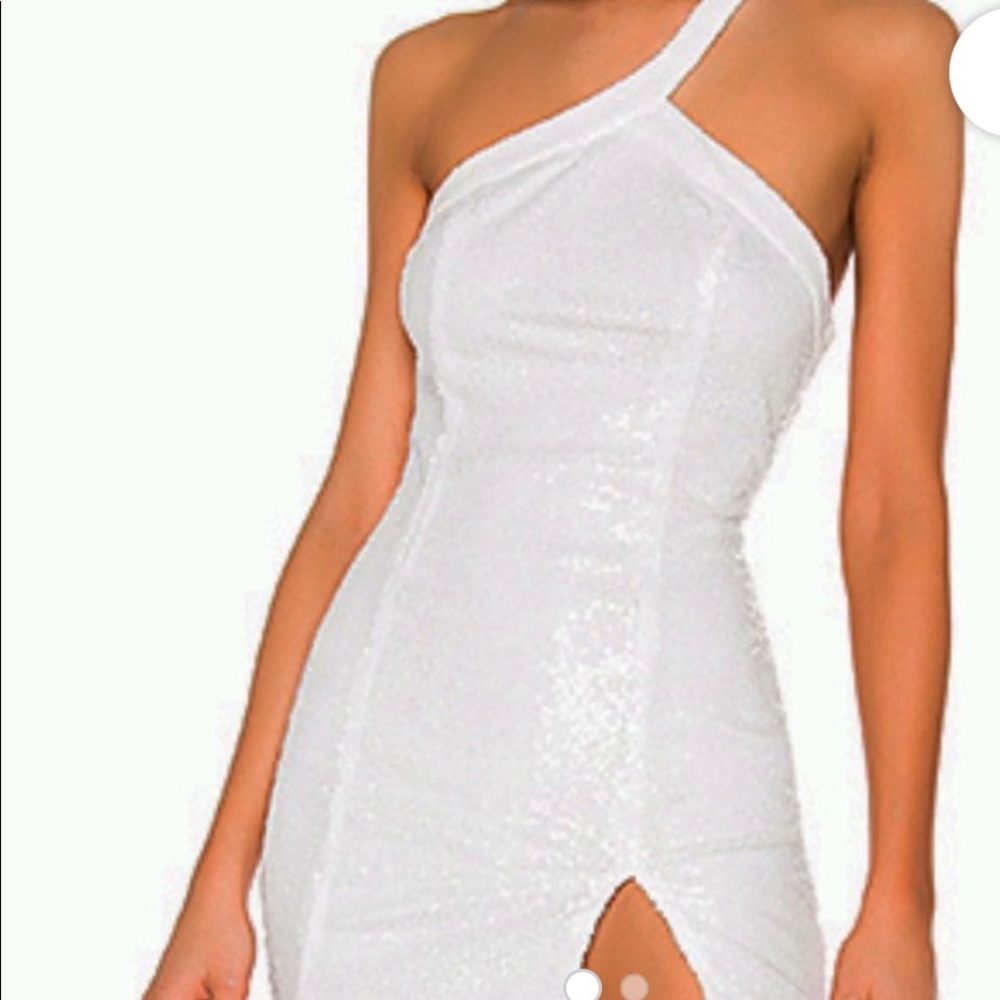 White superdown sparkly dress size small